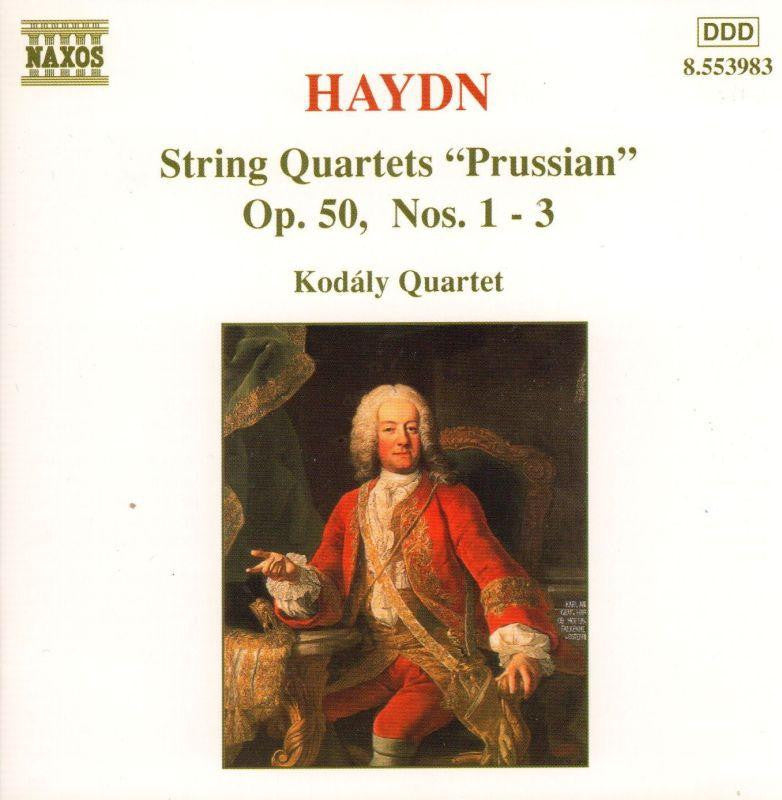 Haydn-String Quartets Prussian Kodaly Quartet-Naxos-CD Album