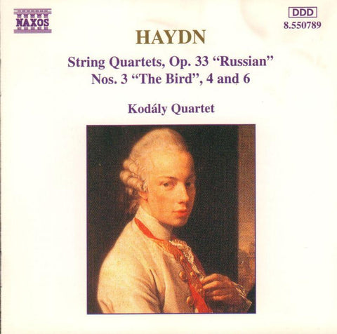 Haydn-String Quartets Russian Kodaly Quartet-Naxos-CD Album