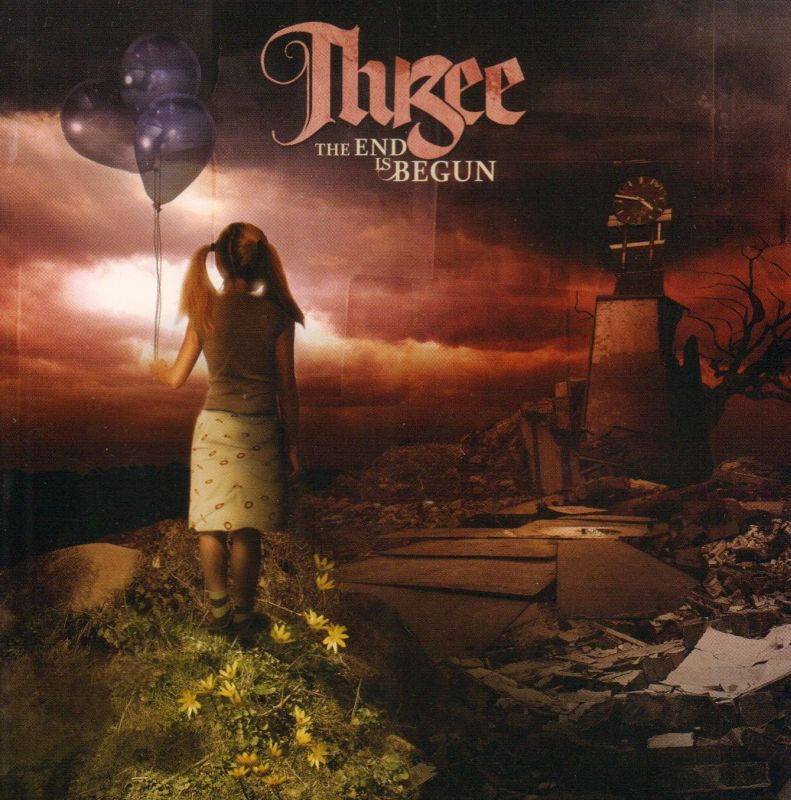 Three-The End Is Begun-Metal Blade-CD Album-Very Good