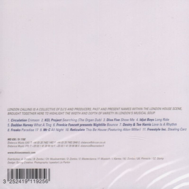 London Calling-Distance-CD Album-New & Sealed
