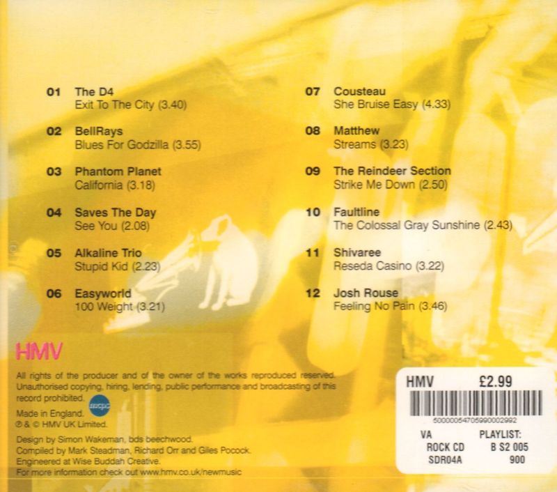 Playlist-HMV-CD Album-New
