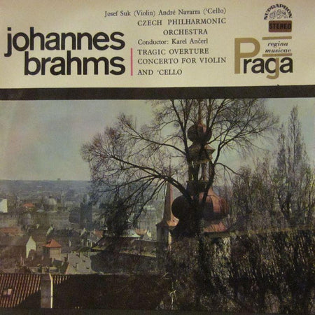 Brahms-Concerto in A Minor -Supraphon-Vinyl LP