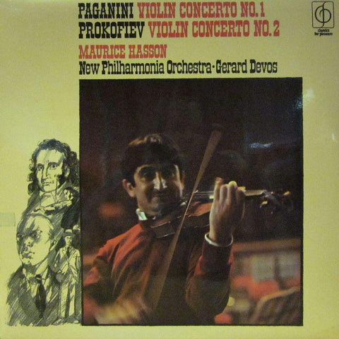 Paganini & Prokofiev-Violin Concerto No. 1 in D -EMI-Vinyl LP