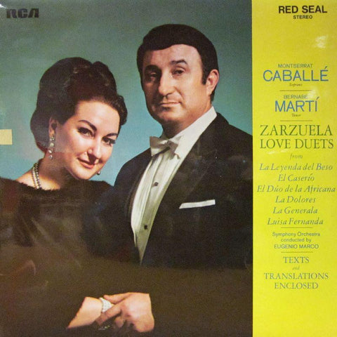 Montserrat Caballe-Zarzuela Love Duets-RCA-Vinyl LP