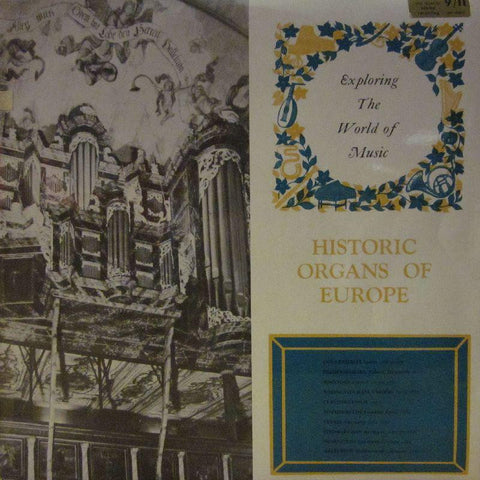 Various Classical-Historic Organs -ORYX-Vinyl LP