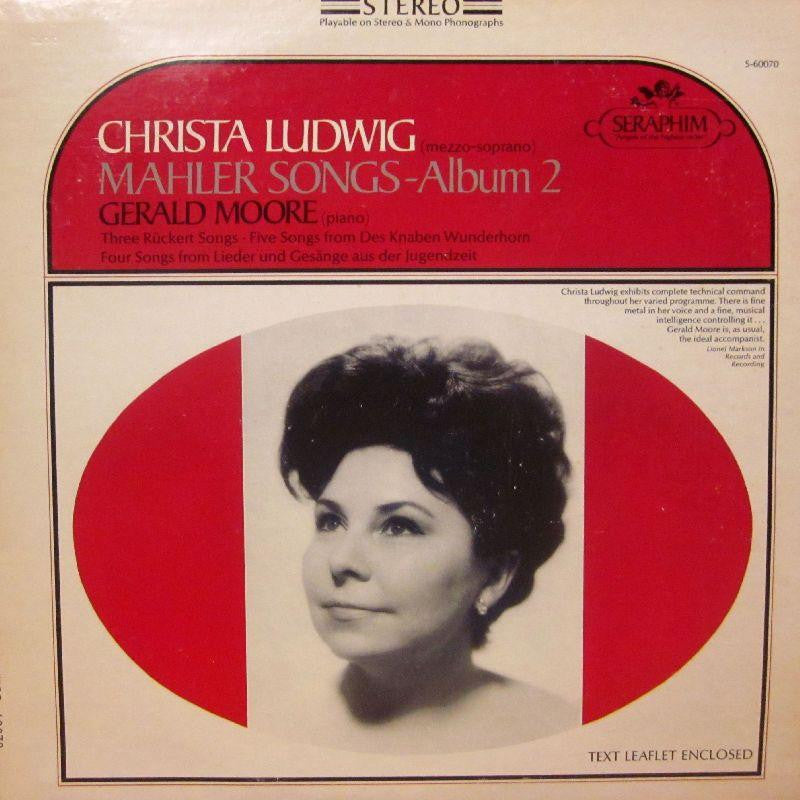 Christa Ludwig-Mahler Songs - Album 2-Seraphim-Vinyl LP