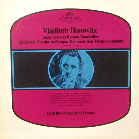 Liszt/Schumann-Sonata & Funerailles-Seraphim-Vinyl LP