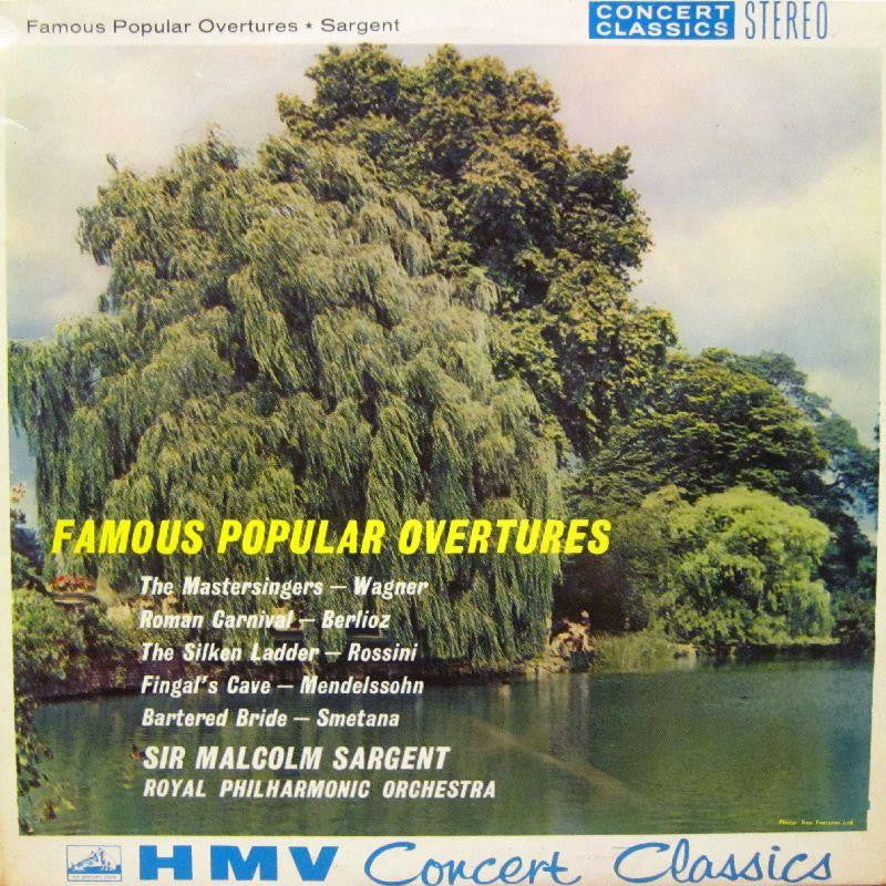 Malcolm Sargent-Famous Popular Overtures-HMV-Vinyl LP