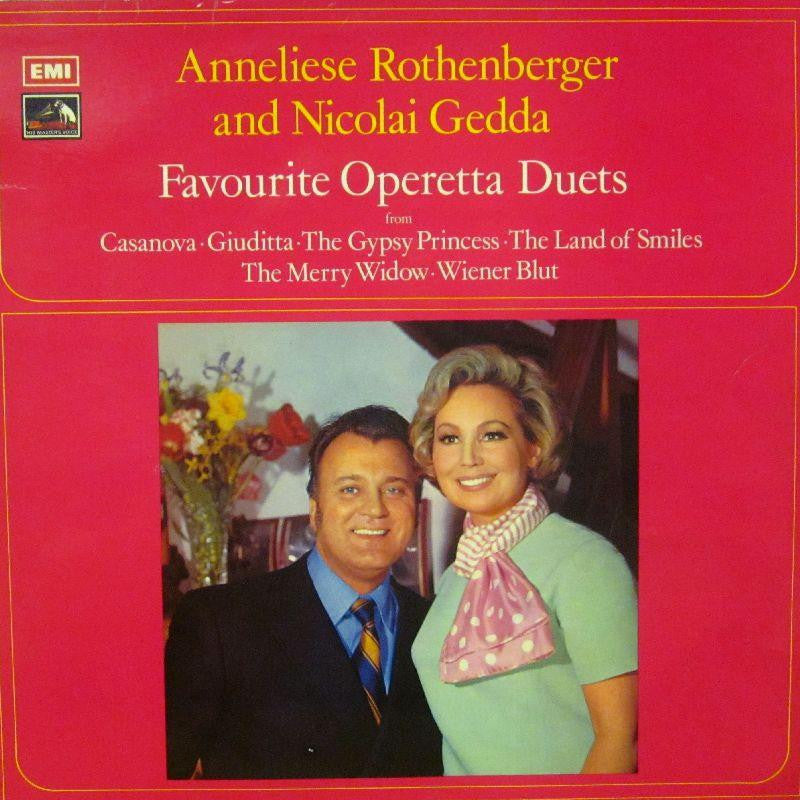 Rothenberger/Gedda-Favourite Operetta Duets-HMV-Vinyl LP