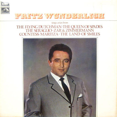 Fritz Wunderlich-Sings Arias-HMV-Vinyl LP