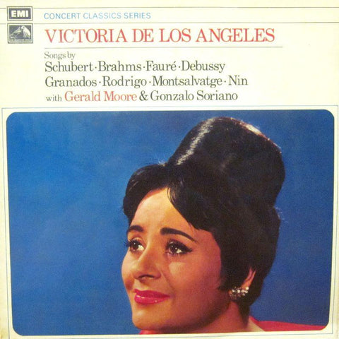 Victoria De Los Angeles-Sings Schubert, Brahms, Debussy-HMV-Vinyl LP