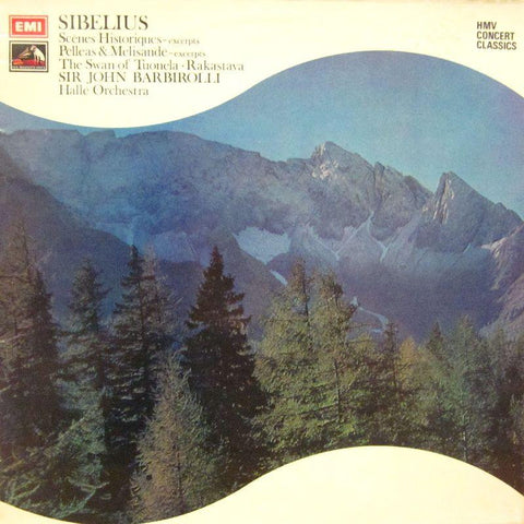 Sibelius-Scenes Historiques-HMV-Vinyl LP