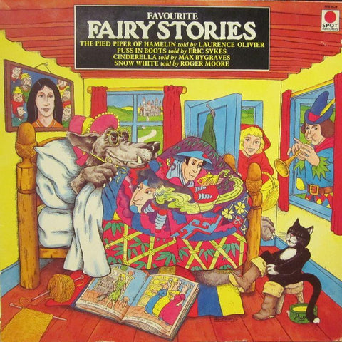 Laurence Olivier-Favourite Fairy Stories-Spot-Vinyl LP