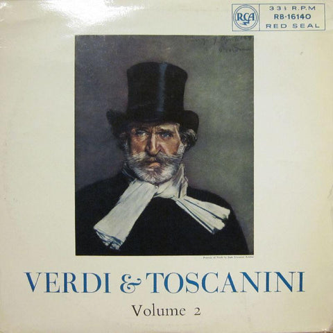 Verdi & Toscanini-Volume 2-RCA-Vinyl LP