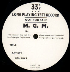 Three Evenings With-MGM-2x12" Vinyl LP Test Press-VG/VG