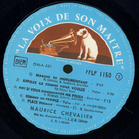 Les Belles Annees Du Music Hall-Pathe Marconi-10" Vinyl-VG/VG