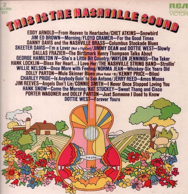 Various Country-This Is The Nashville Sound-RCA-2x12" Vinyl LP Gatefold