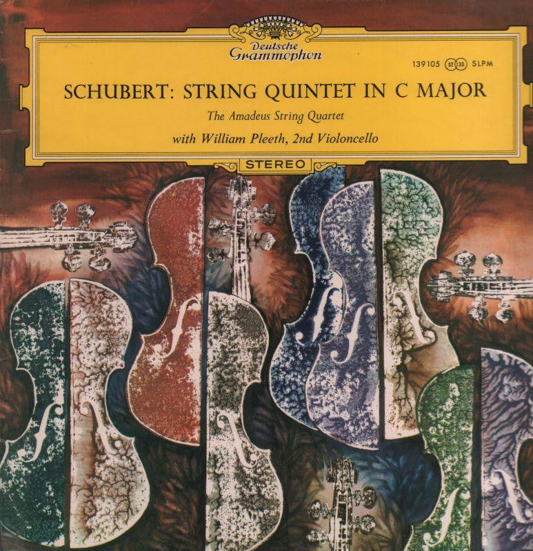 Schubert-String Quartet In C Major The Amadeus String Quartet-Deutsche Grammophon-Vinyl LP