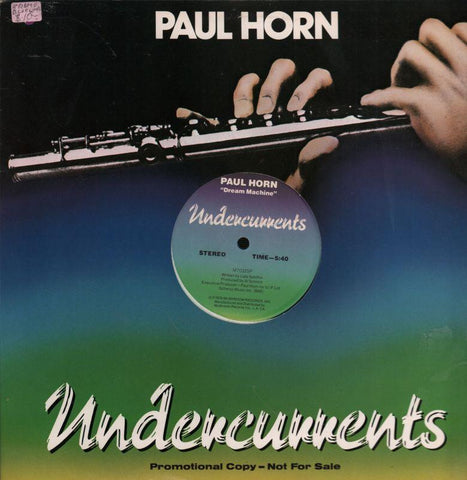 Paul Horn-Dream Machine-Undercurrents-12" Vinyl