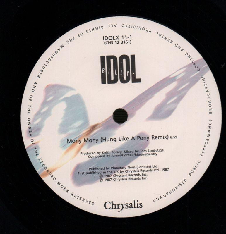 Mony Mony Live-Chrysalis-12" Vinyl P/S-VG/NM