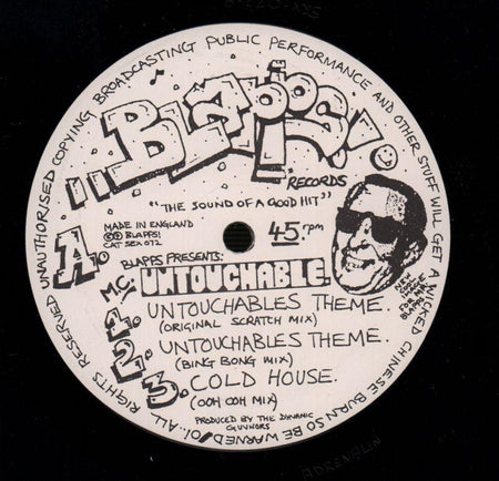 MC Untouchable-Untouchable Theme-Blapps-12" Vinyl