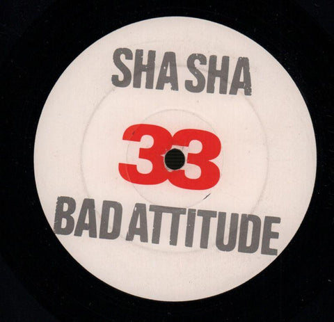 Sha Sha-Bad Attitude-Jive-12" Vinyl