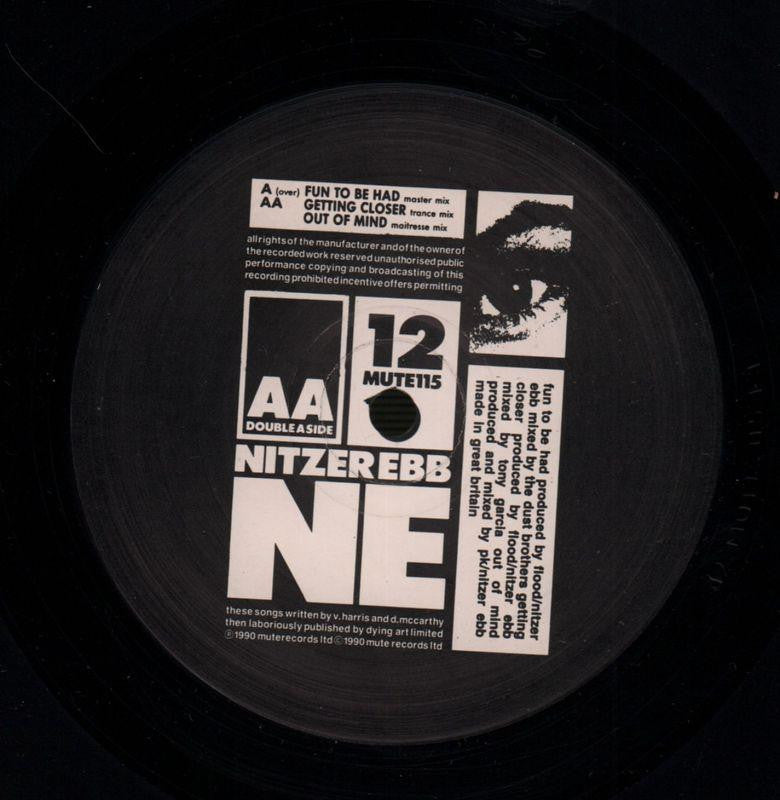 Fun To Be Had-Mute-12" Vinyl-VG/VG