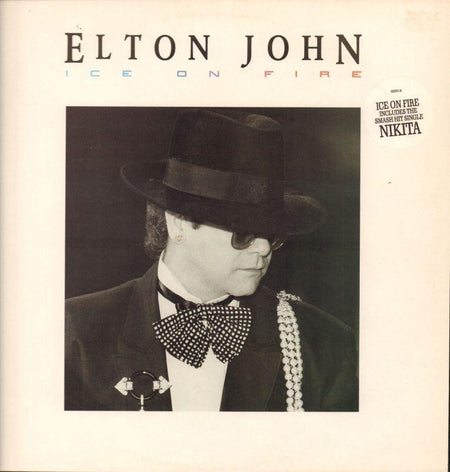 Elton John-Ice On Fire-Rocket Record Co.-Vinyl LP