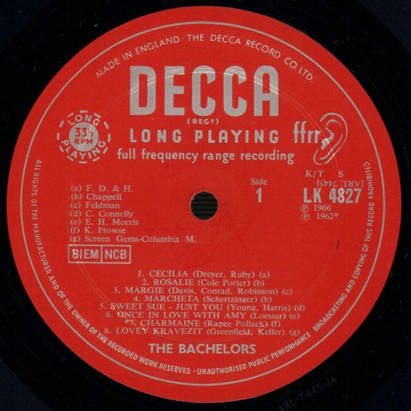 Bachelors' Girls-Decca-Vinyl LP-VG/VG