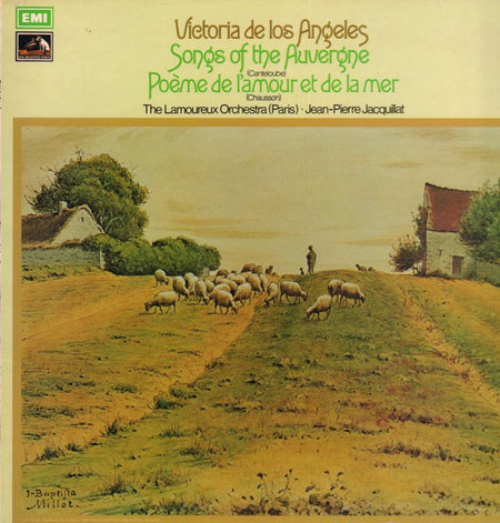 Victoria De Los Angeles-Songs Of The Auvergne-HMV-Vinyl LP