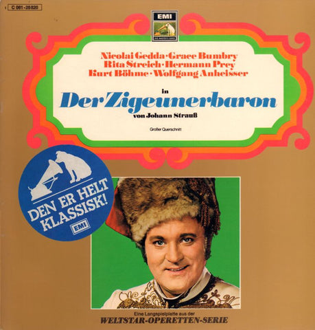 Strauss-Der Zigeunerbaron-EMI-Vinyl LP