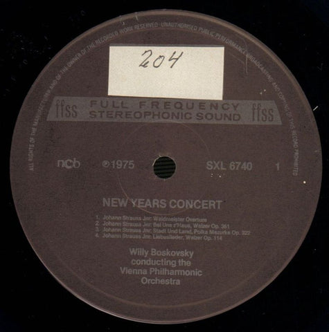 New Years Concert-Decca-Vinyl LP-VG+/NM