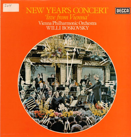 Willi Boskovsky-New Years Concert-Decca-Vinyl LP