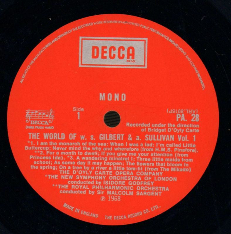 The World Of-Decca-Vinyl LP-VG/Ex