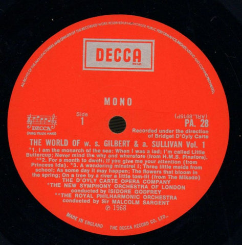 The World Of-Decca-Vinyl LP-VG/Ex
