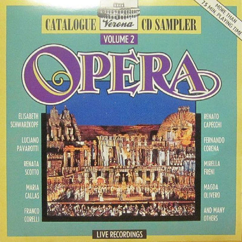 Various Opera-Opera Volume 2-Verona-CD Album