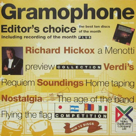 Various Classical-Gramophone Editor's Choice March 1998-EMI-CD Album