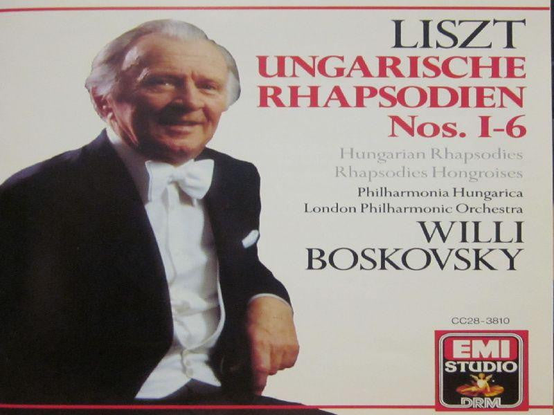 Liszt-Ungarische Rhapsodien No's 1-6-EMI-CD Album
