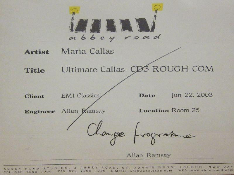 Maria Callas-Ultimate Callas CD3-EMI-CD Album