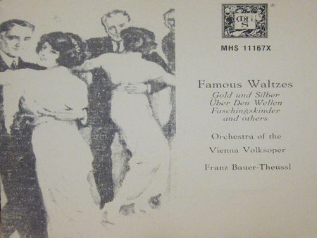 Various Classical-Famous Waltzes-Musical Heritage Society-CD Album