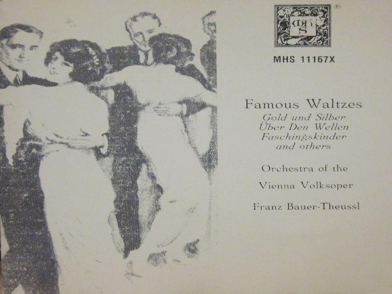 Various Classical-Famous Waltzes-Musical Heritage Society-CD Album