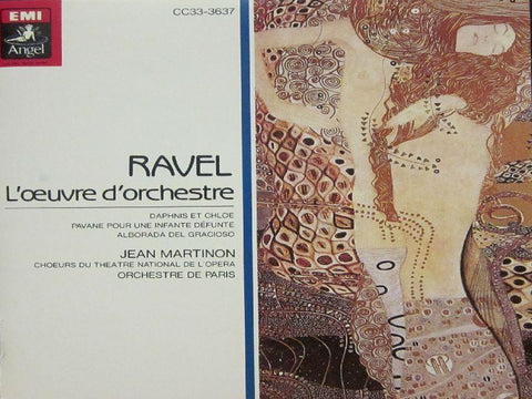 Ravel-L'Oeuvre D'Orchestre-EMI-CD Album