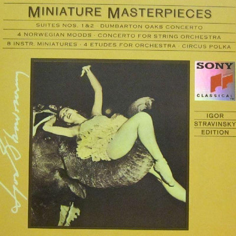 Stravinsky-Miniature Masterpieces-Sony-CD Album