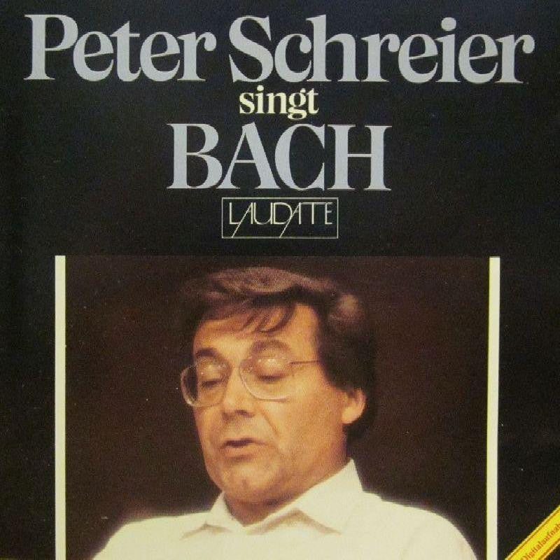 Peter Schreier-Singt Bach-Laudate-CD Album