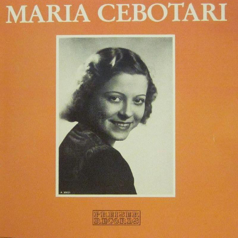 Maria Cebotari-Singt-Preciser-CD Album
