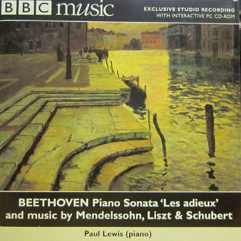 Beethoven-Piano Sonata Les Adieux-BBC-CD Album