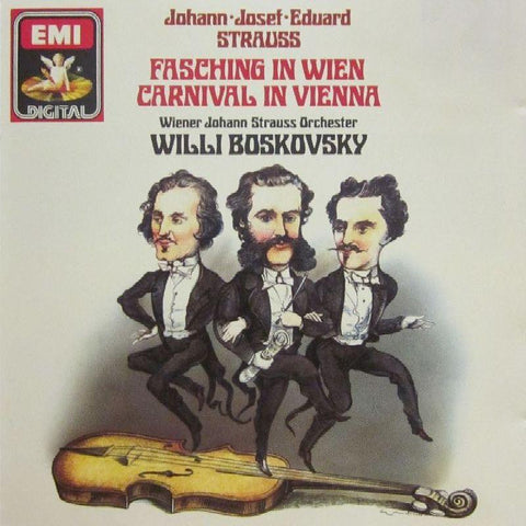 Strauss-Fasching In Wien-EMI-CD Album