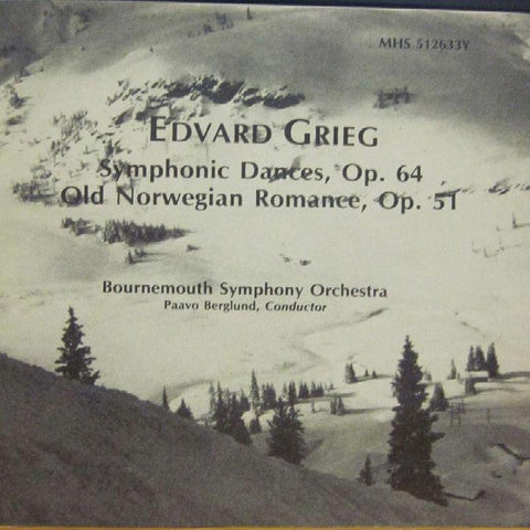 Grieg-Symphonic Dances -Musical Heritage Society-CD Album