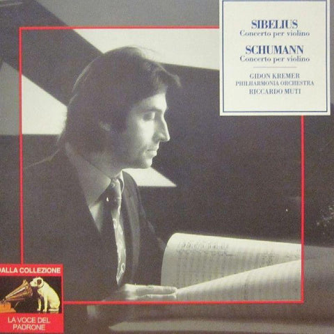 Sibelius/Schumann-Concerto Per Violino-HMV-CD Album