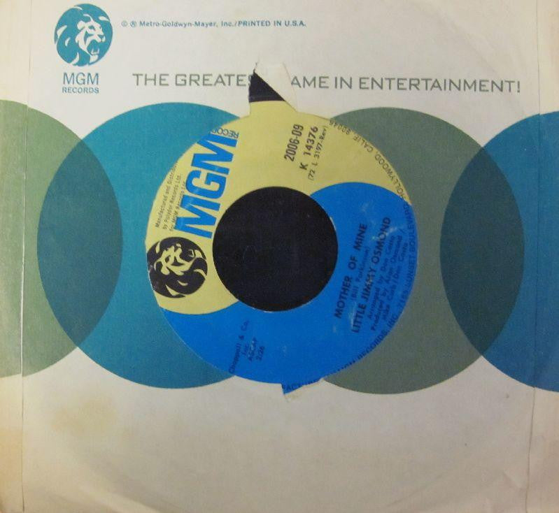 Little Jimmy Osmond-Mother Of Mine-MGM-7" Vinyl